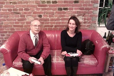 Martin Brama und die Vorsitzende der Abteilung Wilhelmsruh-Rosenthal, Leonie Gebers